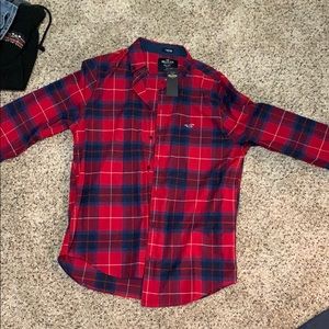 Red flannel Hollister